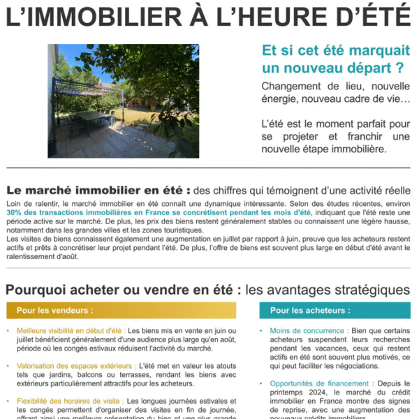 la gazette estivale